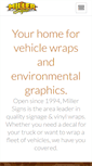 Mobile Screenshot of millersigns.com
